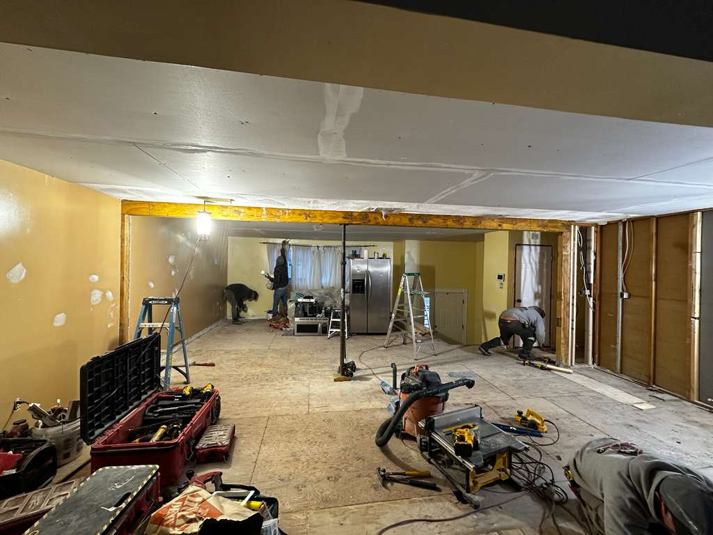 Basement Refinishing